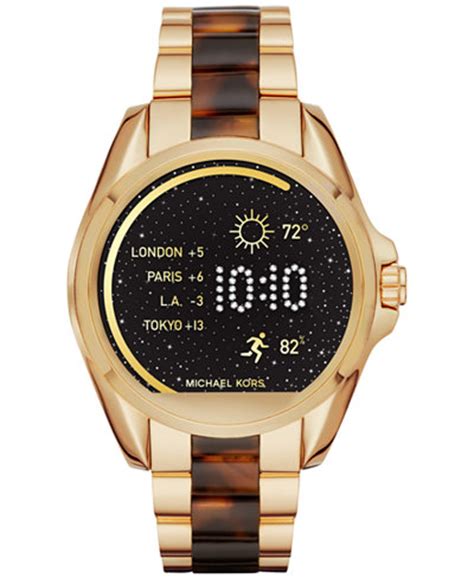 Michael Kors Access Unisex Digital Bradshaw Gold.